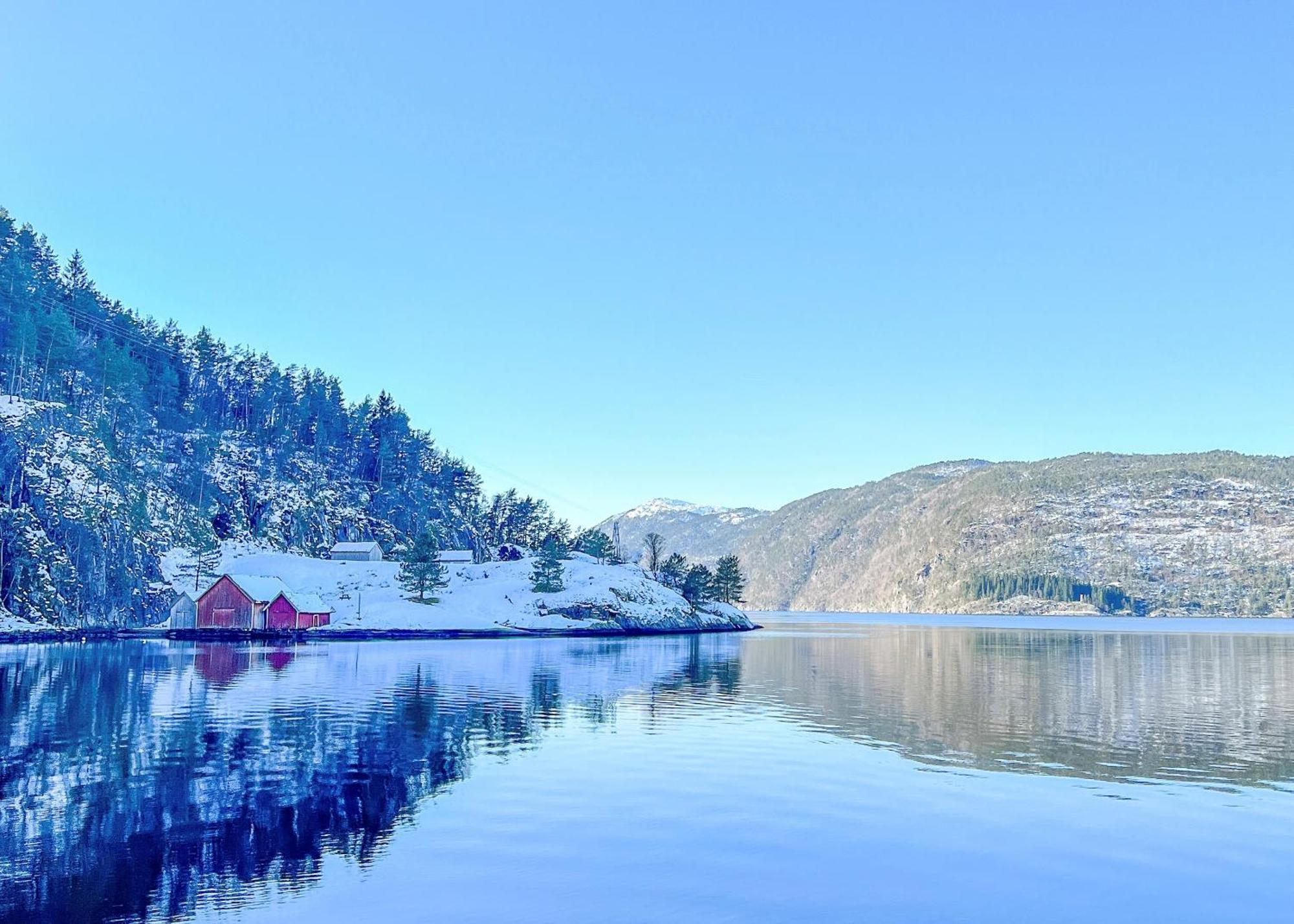 Ryfylke Fjordhotel Sand エクステリア 写真