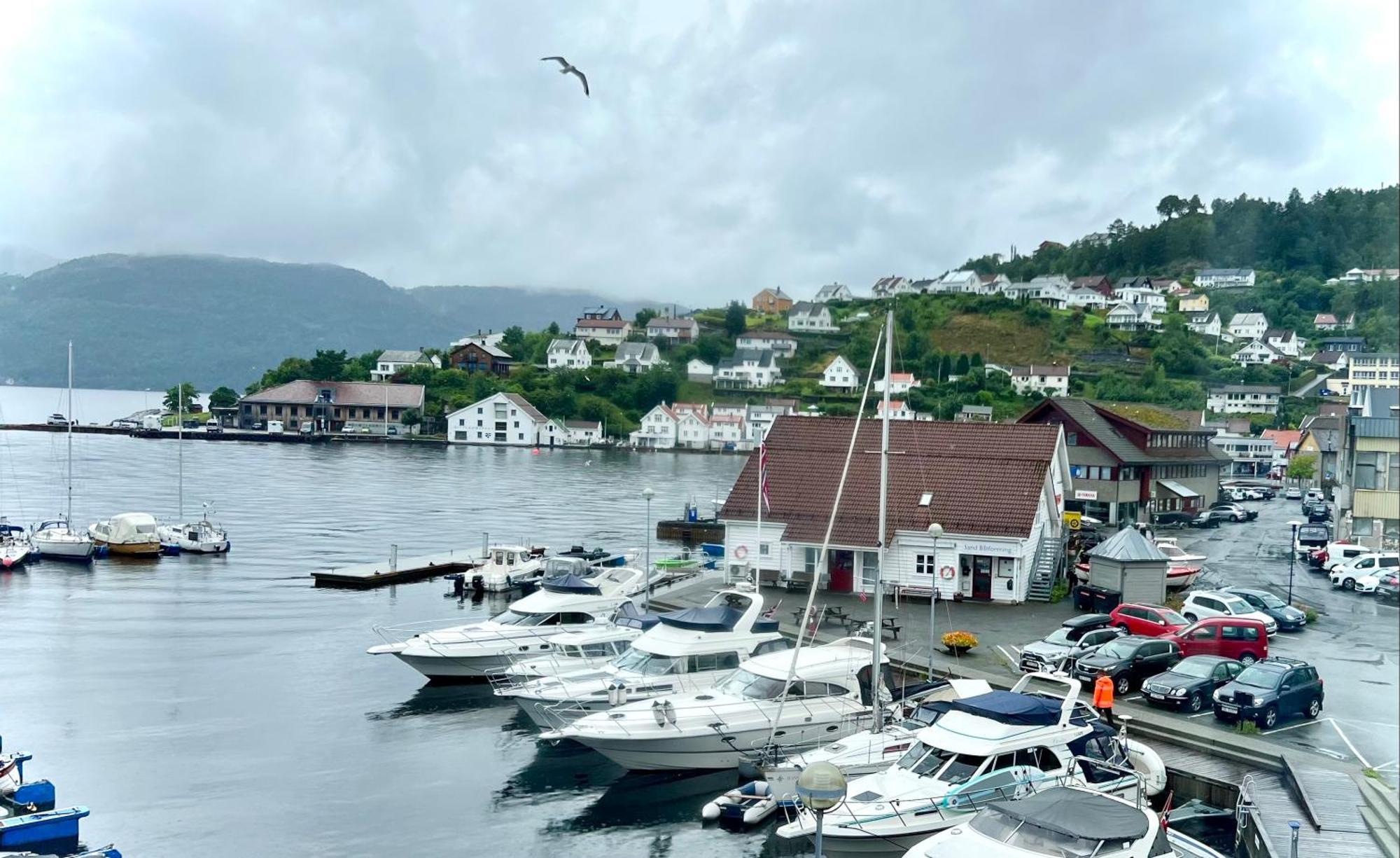 Ryfylke Fjordhotel Sand エクステリア 写真